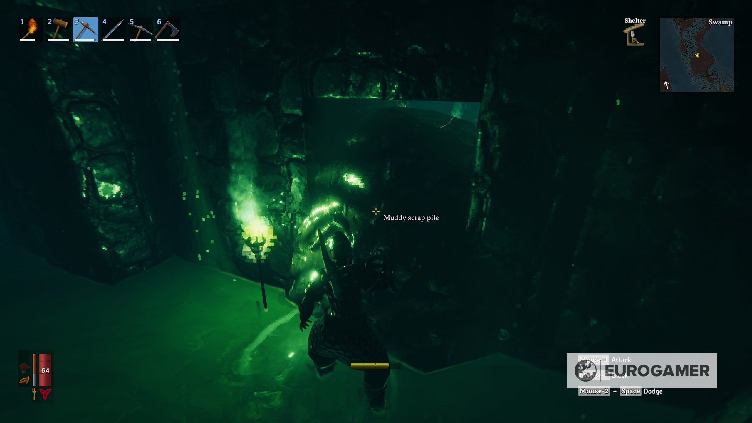 Valheim iron How to find iron locations from muddy scrap piles and